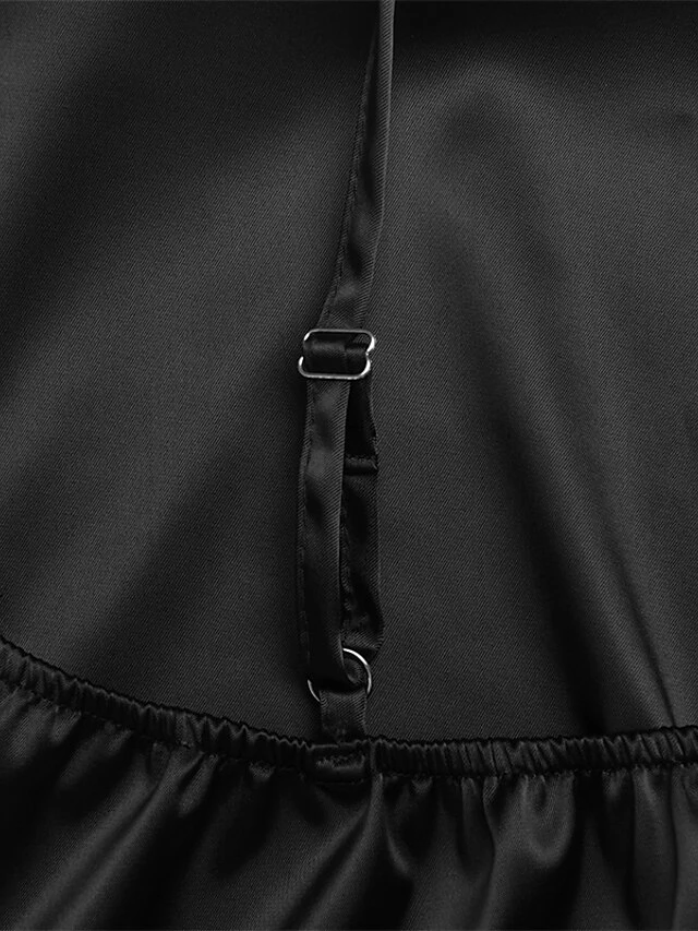 Women‘s Party Dress Bodycon Sheath Dress Long Dress Maxi Dress Black Green Sleeveless Pure Color Backless Spring Summer Square Neck Party Party Evening Party Wedding Guest Slim 2023 S M L 14 Women‘s Party Dress Bodycon Sheath Dress Long Dress Maxi Dress Black Green Sleeveless Pure Color Backless Spring Summer Square Neck Party Party Evening Party Wedding Guest Slim 2023 S M L - Image 12