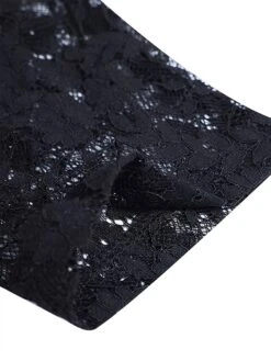 Women‘s Formal Party Dress Maxi Long Dress Navy Blue 3/4 Length Sleeve Print Pure Color Ruched Lace Fall Winter V Neck Elegant Fashion Modern 2023 3XL -Tesla Style ubeyti1681719110563