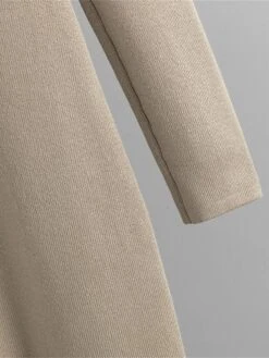 Women's Sweater Dress Jumper Dress Winter Dress Midi Dress Warm Plain Outdoor Daily Vacation Going Out Crew Neck Long Sleeve 2023 Slim Black Sky Blue Green One Size -Tesla Style udsvpq1697767727470