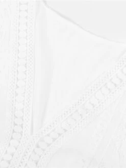 Women's Party Dress Lace Dress Swing Dress Long Dress Maxi Dress Pink White Short Sleeve Pure Color Lace Spring Summer V Neck Modern 2023 S M L XL XXL 33 Women's Party Dress Lace Dress Swing Dress Long Dress Maxi Dress Pink White Short Sleeve Pure Color Lace Spring Summer V Neck Modern 2023 S M L XL XXL -Tesla Style uextos1652151596914