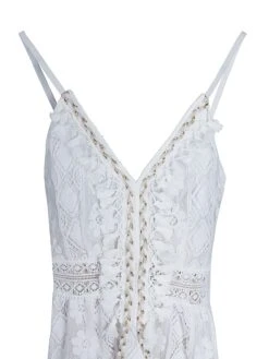 Women's Party Dress Casual Dress Holiday Dress Long Dress Maxi Dress White Beige Sleeveless Print Lace Summer Spring V Neck Basic Vacation 2023 S M L XL XXL 19 Women's Party Dress Casual Dress Holiday Dress Long Dress Maxi Dress White Beige Sleeveless Print Lace Summer Spring V Neck Basic Vacation 2023 S M L XL XXL -Tesla Style ukybbn1681189638396