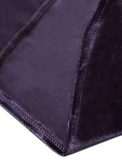 Women‘s Party Dress Wedding Guest Dress Velvet Dress Red Long Dress Maxi Dress Purple Red Wine Sleeveless Pure Color Lace Up Split Velvet Spring Summer Spaghetti Strap Elegant Sexy Slim S M L XL XXL -Tesla Style urnwwo1681717635859