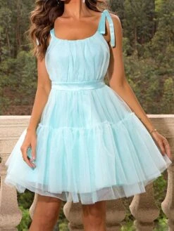 Women's Party Dress Homecoming Dress Wedding Guest Dress Mini Dress White Fuchsia Light Blue Sleeveless Pure Color Ruched Spring Fall Winter Spaghetti Strap Fashion Winter Dress Wedding Guest Vacation 10 Women's Party Dress Homecoming Dress Wedding Guest Dress Mini Dress White Fuchsia Light Blue Sleeveless Pure Color Ruched Spring Fall Winter Spaghetti Strap Fashion Winter Dress Wedding Guest Vacation -Tesla Style vamtvr1692685985421