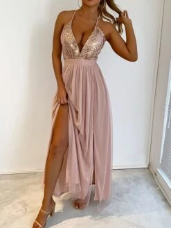 Women's Sequin Dress Slip Dress Long Dress Maxi Dress Black Champagne Pink Sleeveless Pure Color Sequins Summer Spring Spaghetti Strap Party Wedding Guest Evening Party Slim 2023 S M L XL 29 Women's Sequin Dress Slip Dress Long Dress Maxi Dress Black Champagne Pink Sleeveless Pure Color Sequins Summer Spring Spaghetti Strap Party Wedding Guest Evening Party Slim 2023 S M L XL -Tesla Style vbaxbz1673854325523