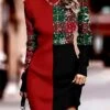 Women‘s Christmas Sweater Dress Jumper Dress Winter Dress Warm Geometric Color Block Outdoor Christmas Daily Holiday Crew Neck Long Sleeve 2023 Regular Fit Wine S M L XL XXL 3XL -Tesla Style venaye1695624606289