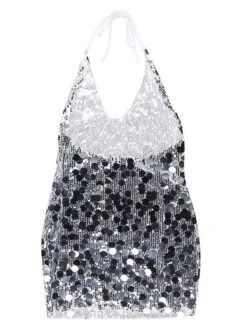 Women‘s Party Dress Sequin Dress Homecoming Dress Cocktail Dress Mini Dress Silver Sleeveless Pure Color Sparkly Glitter Sequins Spring Fall Winter Halter Neck Fashion Birthday Vacation 2023 S M L 41 Women‘s Party Dress Sequin Dress Homecoming Dress Cocktail Dress Mini Dress Silver Sleeveless Pure Color Sparkly Glitter Sequins Spring Fall Winter Halter Neck Fashion Birthday Vacation 2023 S M L -Tesla Style veqznd1693983156103