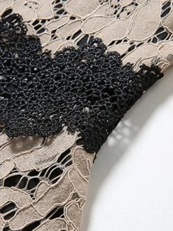 Women's Party Dress Casual Dress Lace Dress Midi Dress Blue Khaki 3/4 Length Sleeve Pure Color Lace Fall Winter Autumn Crew Neck Fashion Vacation 2023 S M L XL XXL 3XL 4XL 5XL 17 Women's Party Dress Casual Dress Lace Dress Midi Dress Blue Khaki 3/4 Length Sleeve Pure Color Lace Fall Winter Autumn Crew Neck Fashion Vacation 2023 S M L XL XXL 3XL 4XL 5XL -Tesla Style vgmgrr1697608450667