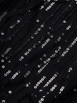 Women's Party Dress Fringe Dress Sequin Dress Homecoming Dress Mini Dress Silver Black Khaki Sleeveless Pure Color Sequins Summer Spring Fall Halter Neck Party Wedding Guest Birthday Spring Dress 2023 -Tesla Style viepgn1681718101240