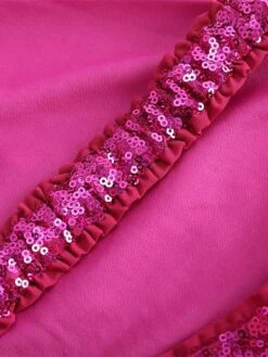 Women‘s Party Dress Sequin Dress Homecoming Dress Cocktail Dress Mini Dress Purple Sleeveless Pure Color Sparkly Glitter Sequins Spring Fall Winter Spaghetti Strap Fashion Wedding Guest Birthday -Tesla Style vsooah1693535319542