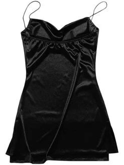 Women's Party Dress Cocktail Dress Satin Dress Mini Dress Black White Champagne Sleeveless Pure Color Backless Spring Fall Winter Spaghetti Strap Fashion Winter Dress Wedding Guest Vacation 2023 S M 23 Women's Party Dress Cocktail Dress Satin Dress Mini Dress Black White Champagne Sleeveless Pure Color Backless Spring Fall Winter Spaghetti Strap Fashion Winter Dress Wedding Guest Vacation 2023 S M -Tesla Style vtspqv1692079751679