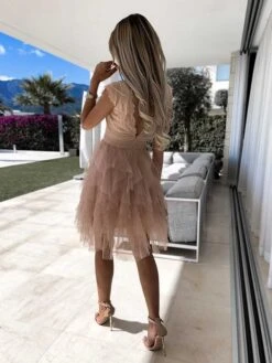 Women's Party Dress Lace Dress Homecoming Dress Midi Dress Black White Pink Sleeveless Pure Color Lace Summer Spring V Neck Vacation Vacation Spring Dress Slim 2023 S M L XL -Tesla Style vttdoa1678073212694