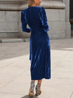 Women's Party Dress Velvet Dress Cocktail Dress Midi Dress Black Red Royal Blue Long Sleeve Pure Color Lace Up Spring Fall Winter V Neck Fashion Winter Dress Wedding Guest Vacation 2023 S M L XL 37 Women's Party Dress Velvet Dress Cocktail Dress Midi Dress Black Red Royal Blue Long Sleeve Pure Color Lace Up Spring Fall Winter V Neck Fashion Winter Dress Wedding Guest Vacation 2023 S M L XL -Tesla Style vycuju1692858684671