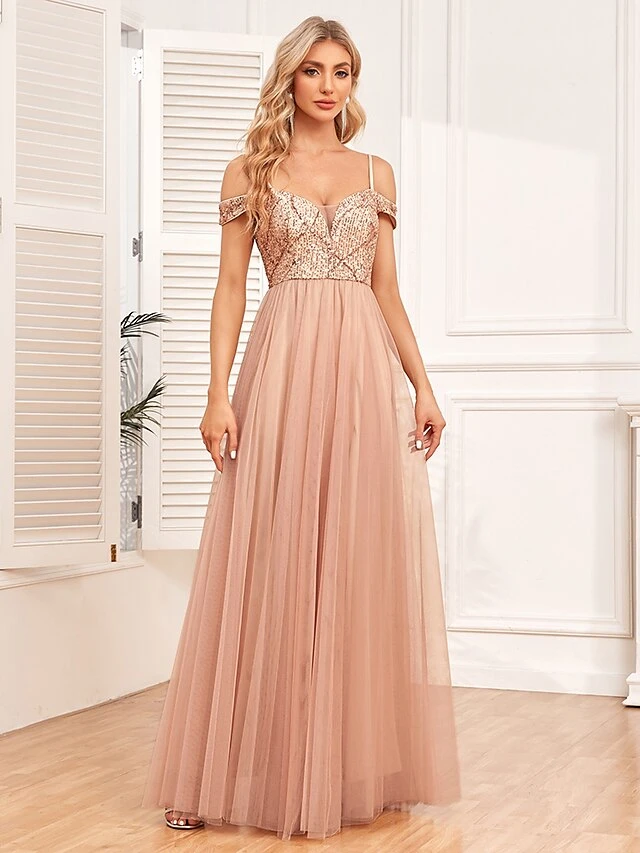 Women‘s Slip Dress Long Dress Maxi Dress Gold Sleeveless Pure Color Sparkly Glitter Sequins Summer Spring Fall V Neck Formal Evening Party Loose Fit 2023 S M L XL 3 Women‘s Slip Dress Long Dress Maxi Dress Gold Sleeveless Pure Color Sparkly Glitter Sequins Summer Spring Fall V Neck Formal Evening Party Loose Fit 2023 S M L XL