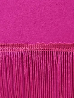 Women's Semi Formal Party Dress Fringe Dress Midi Dress Pink Long Sleeve Pure Color Tassel Fringe Winter Fall Autumn V Neck Stylish Winter Dress Fall Dress 2023 S M L XL XXL -Tesla Style vzcuey1635414931041