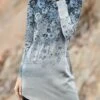 Women's Work Dress Casual Dress Fashion Winter Dress Daily Mini Dress Print Crew Neck Long Sleeve Floral Regular Fit Pink Blue Purple Fall Winter S M L XL XXL