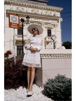 Women's Party Dress Lace Dress Homecoming Dress Mini Dress Black White Long Sleeve Pure Color Lace Summer Spring Fall Stand Collar Fashion Wedding Guest Birthday Vacation Slim 2023 S M L XL 38 Women's Party Dress Lace Dress Homecoming Dress Mini Dress Black White Long Sleeve Pure Color Lace Summer Spring Fall Stand Collar Fashion Wedding Guest Birthday Vacation Slim 2023 S M L XL -Tesla Style wwtsaa1689148839079