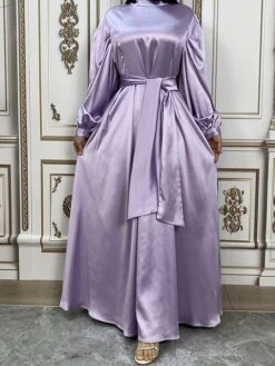 Women's Long Dress Maxi Dress Party Dress Casual Dress Satin Dress Pure Color Fashion Streetwear Outdoor Daily Holiday Lace Up Ruched Long Sleeve Stand Collar Dress Loose Fit Black Royal Blue Purple 22 Women's Long Dress Maxi Dress Party Dress Casual Dress Satin Dress Pure Color Fashion Streetwear Outdoor Daily Holiday Lace Up Ruched Long Sleeve Stand Collar Dress Loose Fit Black Royal Blue Purple -Tesla Style xtaakb1679455517950