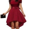 Women‘s Cocktail Party Dress Wedding Guest Dress Black Dress Knee Length Dress White Pink Wine Short Sleeve Pure Color Lace Fall Spring Off Shoulder 2023 S M L XL XXL 1 Women‘s Cocktail Party Dress Wedding Guest Dress Black Dress Knee Length Dress White Pink Wine Short Sleeve Pure Color Lace Fall Spring Off Shoulder 2023 S M L XL XXL -Tesla Style xxsmqv1632378220599