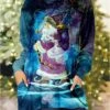 Women's Christmas Dress Hoodie Dress Mini Dress Warm Fashion Outdoor Christmas Vacation Hoodie Pocket Print Santa Claus Snowman Christmas Tree Regular Fit Navy Blue Blue Sky Blue S M L XL XXL 1 Women's Christmas Dress Hoodie Dress Mini Dress Warm Fashion Outdoor Christmas Vacation Hoodie Pocket Print Santa Claus Snowman Christmas Tree Regular Fit Navy Blue Blue Sky Blue S M L XL XXL -Tesla Style xzxbcz1697542358965