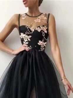 Women's Party Dress Sequin Dress Sheath Dress Midi Dress Black Sleeveless Floral Sequins Summer Spring Fall Crew Neck Party Party Spring Dress 2023 S M L XL -Tesla Style ycynho1664516285708
