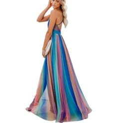 Women‘s Party Dress Strap Dress Long Dress Maxi Dress Blue Sleeveless Color Block Mesh Spring Summer Spaghetti Strap Party Party Weekend 2023 S M L XL XXL 11 Women‘s Party Dress Strap Dress Long Dress Maxi Dress Blue Sleeveless Color Block Mesh Spring Summer Spaghetti Strap Party Party Weekend 2023 S M L XL XXL -Tesla Style yfoxsf1677227329841