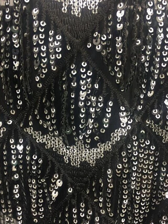 Women's Fringe Dress Sequin Dress Holiday Dress Mini Dress Silver Black Wine Sleeveless Pure Color Sequins Summer Spring Deep V Hot Party Summer Dress 2023 S M L XL 12 Women's Fringe Dress Sequin Dress Holiday Dress Mini Dress Silver Black Wine Sleeveless Pure Color Sequins Summer Spring Deep V Hot Party Summer Dress 2023 S M L XL - Image 10