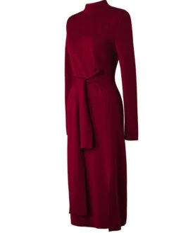 Women‘s Sweater Dress Winter Dress Midi Dress Green Camel Red Long Sleeve Pure Color Lace Up Split Winter Fall Turtleneck Casual One-Size 28 Women‘s Sweater Dress Winter Dress Midi Dress Green Camel Red Long Sleeve Pure Color Lace Up Split Winter Fall Turtleneck Casual One-Size -Tesla Style ylpbgs1635479180165