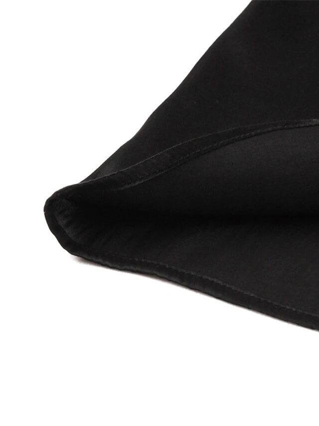 Women's Party Dress Velvet Dress Swing Dress Midi Dress Black Sleeveless Pure Color Ruched Fall Winter Autumn Spaghetti Strap Fashion Party Vacation Spring Dress 2023 S M L XL 11 Women's Party Dress Velvet Dress Swing Dress Midi Dress Black Sleeveless Pure Color Ruched Fall Winter Autumn Spaghetti Strap Fashion Party Vacation Spring Dress 2023 S M L XL - Image 9