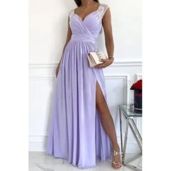 Women‘s Wedding Guest Dress Party Dress Sleeveless Lace Backless Hem Split Beauty Black Red Pink Beige Purple Wine Dress 2022 S M L XL 11 Women‘s Wedding Guest Dress Party Dress Sleeveless Lace Backless Hem Split Beauty Black Red Pink Beige Purple Wine Dress 2022 S M L XL -Tesla Style ysddjh1652414178428