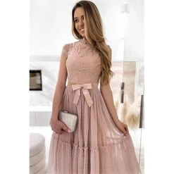 Women's Party Dress Lace Dress Homecoming Dress Midi Dress Black White Pink Sleeveless Pure Color Patchwork Summer Spring Fall Stand Collar Fashion Party Birthday Wedding Guest 2023 S M L XL XXL -Tesla Style ysdfor1676871847132
