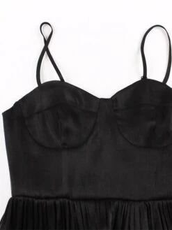 Women's Party Dress Velvet Dress Swing Dress Midi Dress Black Sleeveless Pure Color Ruched Fall Winter Autumn Spaghetti Strap Fashion Party Vacation Spring Dress 2023 S M L XL 13 Women's Party Dress Velvet Dress Swing Dress Midi Dress Black Sleeveless Pure Color Ruched Fall Winter Autumn Spaghetti Strap Fashion Party Vacation Spring Dress 2023 S M L XL -Tesla Style zbbwow1663049698539