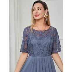 Women‘s Cocktail Party Dress Lace Dress Midi Dress Green Blue Purple Half Sleeve Floral Embroidery Lace Summer Spring Crew Neck Elegant Classic Wedding Guest 2023 S M L XL XXL 3XL 23 Women‘s Cocktail Party Dress Lace Dress Midi Dress Green Blue Purple Half Sleeve Floral Embroidery Lace Summer Spring Crew Neck Elegant Classic Wedding Guest 2023 S M L XL XXL 3XL -Tesla Style zdzceg1697768825855
