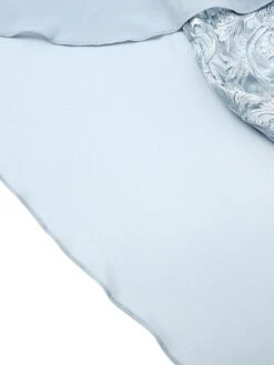 Women‘s Party Dress Bodycon Sheath Dress Formal Special Occasion Evening Party Midi Dress Party Stylish Crew Neck Half Sleeve Lace Embroidered Light Blue Floral S M L XL 2XL -Tesla Style zwdyza1693288312100