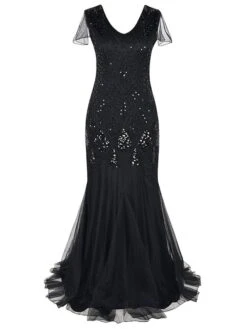 Women‘s Halloween Dress Lace Dress Vintage Dress Black Dress Long Dress Maxi Dress Burgundy Dark Green Sleeveless Plain Sequins Spring Fall Winter V Neck Fashion Evening Party 2023 12 Women‘s Halloween Dress Lace Dress Vintage Dress Black Dress Long Dress Maxi Dress Burgundy Dark Green Sleeveless Plain Sequins Spring Fall Winter V Neck Fashion Evening Party 2023 -Tesla Style zxxhqn1671098776408