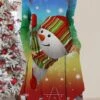 Women's Work Dress Casual Dress Fashion Winter Dress Christmas Daily Midi Dress Pocket Print Crew Neck Long Sleeve Snowman Christmas Tree Regular Fit Black Blue Gray Fall Winter S M L XL XXL -Tesla Style zyyrcv1695887828217